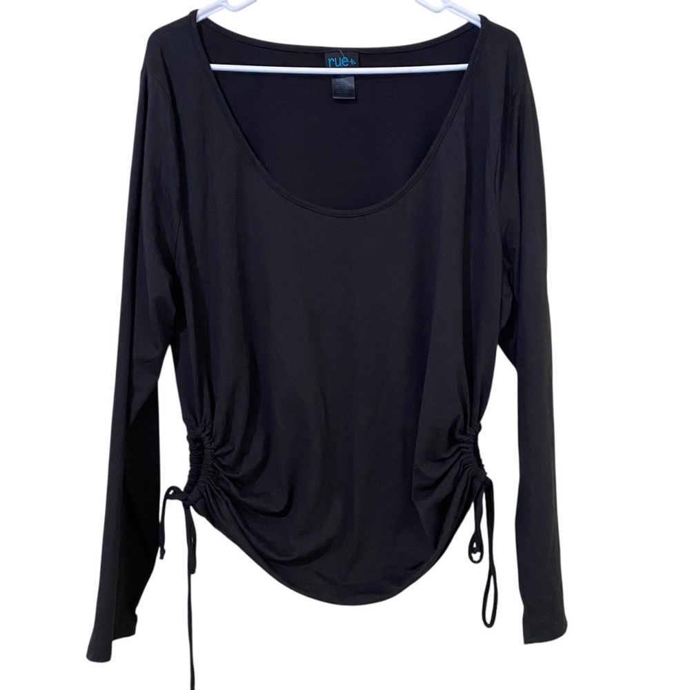 RUE Plus Black Top Size 3X